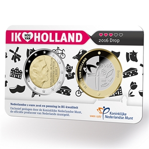 Holland Coin Card 2 Euro 2016 Coincard
